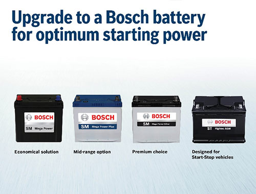 Bosch batteries